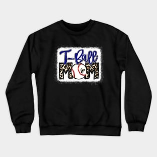 T-Ball Mom Leopard Shirt Tee Ball Mom Crewneck Sweatshirt